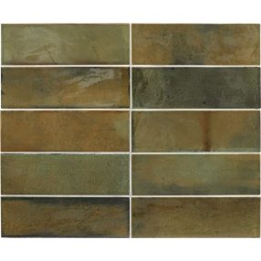 EQUIPE HANOI Wild Olive 6,5x20 csempe