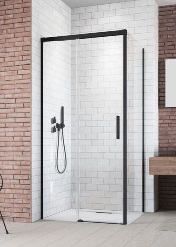 Radaway Idea Black KDJ szögletes fekete zuhanykabin