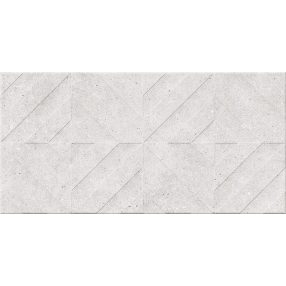   Cersanit Narin Grys Structure Matt 29,7x60 beton hatású 3D falicsempe