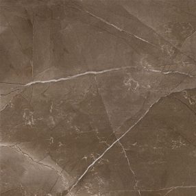 Pulpis Moka 60,8x60,8 fényes márványmintás járólap