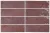 Equipe La Riviera Juneberry 6,5x20 rusztikus falicsempe