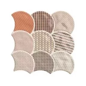  Realonda Scale Gloss Patchwork 30,7 x 30,7 pikkely alakú csempe, járólap