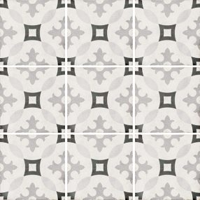 Equipe Art Nouveau Karlsplatz Grey 20x20