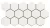 Realonda Hex Snow 26,5 x 51 hexagon járólap, falicsempe