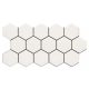 Realonda Hex Snow 26,5 x 51 hexagon járólap, falicsempe