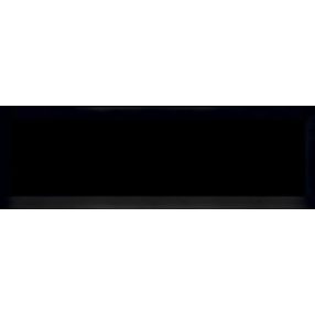   Ribesalbes Bisel Negro Mate 10x30 matt fózolt fehér metrocsempe