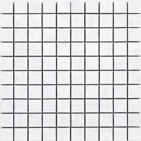 GRUNGE WHITE MOSAIC 30X30 beton hatású mozaikcsempe