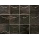 EQUIPE HANOI Arco Black Ash 10x10  3D csempe 