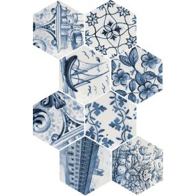 equipe hexatile gris mate