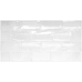 Equipe Altea White 7,5x15 rusztikus falicsempe