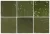 Equipe La Riviera Botanical Green 13,2x13,2 rusztikus falicsempe