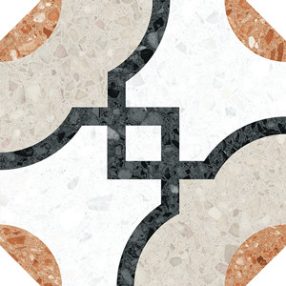   VIVES Octógono Grimaud Multicolor 20x20 terrazzó mintás padlólap