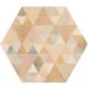 Vives Laverton Hexágono Benenden Multicolor 23x26,8 hexagon járólap