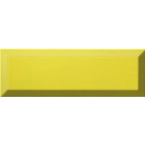   Ribesalbes Bisel Limón Brillo 10x30 fényes fózolt fekete metrocsempe