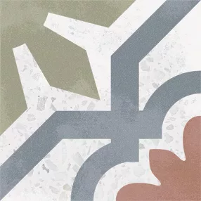   ARCANA STRACCIATELLA Taralli 20x20 terrazzo mintás járólap