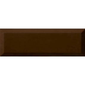   Ribesalbes Bisel Cacao Brillo 10x30 fényes fózolt fekete metrocsempe