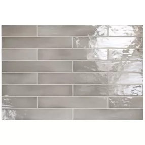 Equipe Manacor Mercury Grey 6,5x40 - rusztikus falicsempe