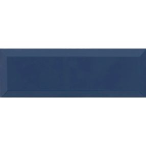   Ribesalbes Bisel Marino Brillo 10x30 fényes fózolt fekete metrocsempe