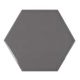 Hexagon Dark Grey 12,4x10,7