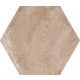 Equipe Urban Nut 29,2x24,2 hexagon járólap, falicsempe