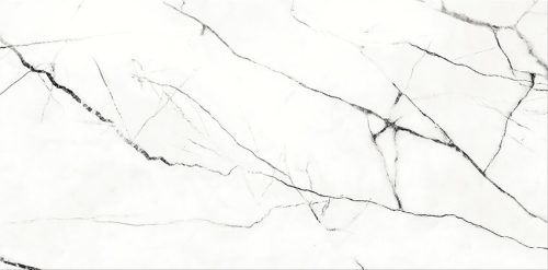 CERSANIT ARCE WHITE GLOSSY 29,7x60 fényes márványmintás falicsempe