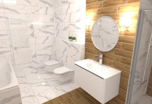 3D fürdőszoba látványterv - ingyen