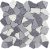 Piedra Noa Gris 30x30 kőmozaik