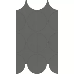   MARAZZI Cementum Indigo Mosaico Cerchi 23,8x41,4 csempemozaik