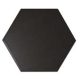 Hexagon Black Matt 12,4x10,7