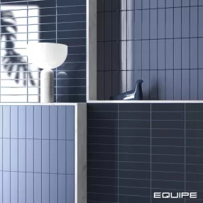 Equipe Costa Nova Banyan Blue Matt 5x20 fürdőszoba csempe