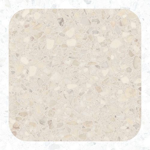 VIVES Loano-R Beige 20x20 terrazzó mintás padlólap