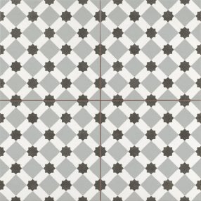 Duomo Henley Grey Fog 45x45