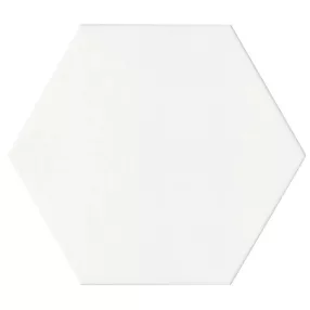 Realonda Opal Blanco 28,5x33 matt fehér hexagon járólap