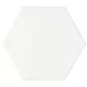 Realonda Opal Blanco 28,5x33 matt fehér hexagon járólap