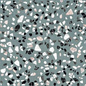 RIBESALBES TERRAZZO Green 20x20 terrazzo mintás járólap