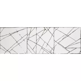 APE CLICK ART II WHITE RECT. 40X120 - dekorcsempe