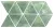 Realonda Triangle Craft Jungle 48,5x28 háromszög alakú járólap, falicsempe