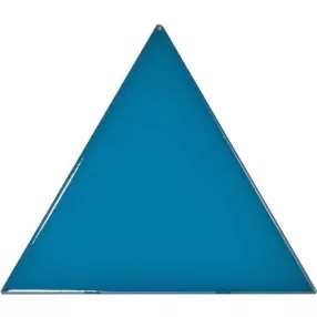   Equipe Triangolo Electric Blue 10,8x12,4 háromszög alakú falicsempe