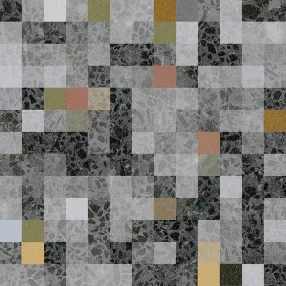   ARCANA STRACCIATELLA Granella Grafito 20x20 terrazzo mintás járólap