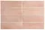 EQUIPE COCO Orchard Pink MATT 5X15 rusztikus járólap, falicsempe