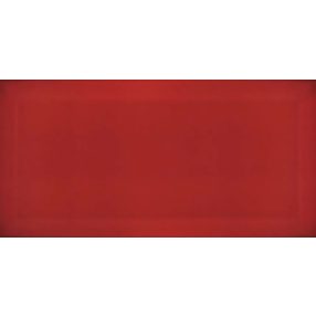 Metrocsempe Bisel Rojo-f Brillo 10x20