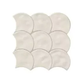   Realonda Scale Gloss White 30,7 x 30,7 pikkely alakú csempe, járólap