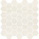 CERSANIT BANTU CREAM HEKSAGON SMALL MOSAIC GLOSSY 29x29,7 fényes csempemozaik
