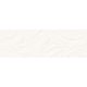 CERSANIT FROZEN LAKE WHITE STRUCTURE SATIN 39,8x119,8 fehér 3D falicsempe