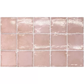 Equipe Altea Dusty Pink 10x10 rusztikus falicsempe
