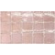 Equipe Altea Dusty Pink 10x10 rusztikus falicsempe