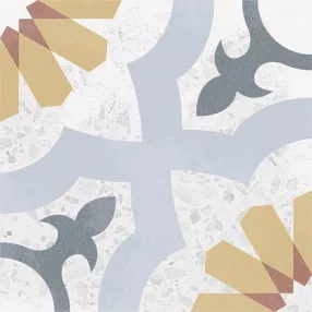   ARCANA STRACCIATELLA Amaretti 20x20 terrazzo mintás járólap