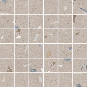   ARCANA CROCCANTE Mosaic Avellana 30x30 terrazzo mintás csempemozaik