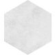 Vives Rift Blanco 23x26,6 hexagon járólap, falicsempe