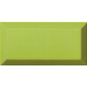 Metrocsempe Bisel Verde Brillo 10x20